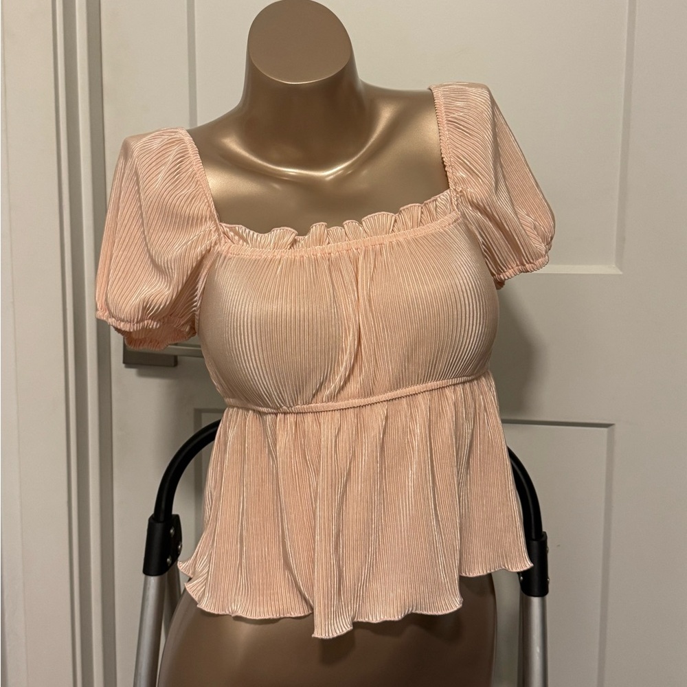 Pink Babydoll Top